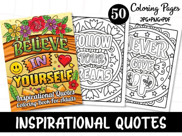Download 50 Inspirational Quotes Coloring Pages - Inspirational quotes Collection