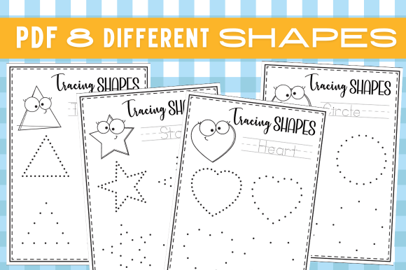 Download Shapes Tracing Printable Worksheets - Tracing Collection