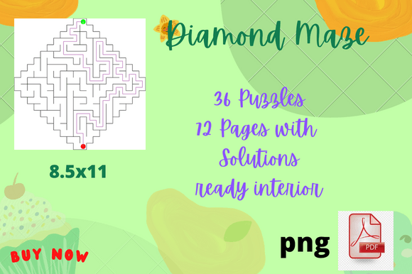 Download Maze Puzzles Activity KDP 8.5x11 - Kdp 8.5x11 Collection